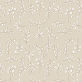 Soften the Volume Sunbleached Leaves - Yardage