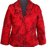 FFQ Wild N Scrappy Fleece Based jacket (Regular Fit Only) Pattern