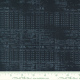 Celestial Onyx - Stamps Text Texture Ledger - Yardage