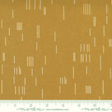 Celestial Maize - Strokes Dash Lines - Yardage