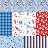 Firecracker 1 Yard White Bundle (6pcs)