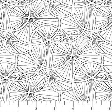 Simply Neutral 2 - Abstract Lily Yardage