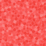 Hopscotch - Flower Power - Flamingo - 3640-001 Yardage