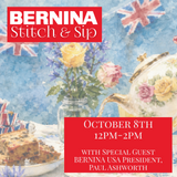 BERNINA Stitch & Sip GREENVILLE