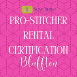 Pro-Stitcher Longarm Certification - Class - Bluffton