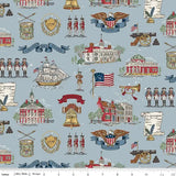 Independence Main in  C17330-BLUE Yardage