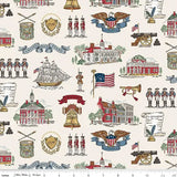 Independence Main in  C17330-CREAM Yardage