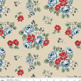 Independence Floral in  C17331-BEIGE Yardage