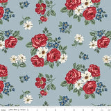 Independence Floral in  C17331-BLUE Yardage