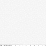 Seasonal Basics Snowflakes C773 WHITE Yardage