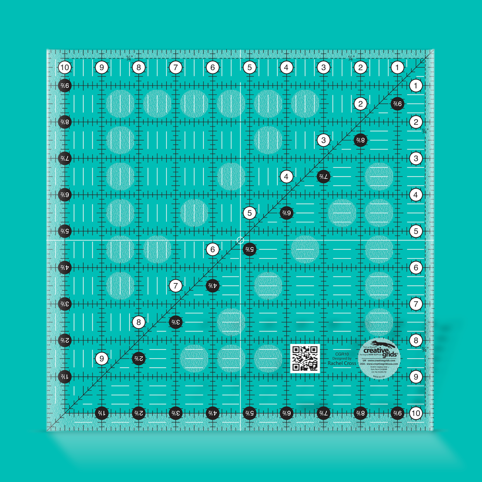 Creative Grids Square Quilt Rulers (Multiple Sizes)