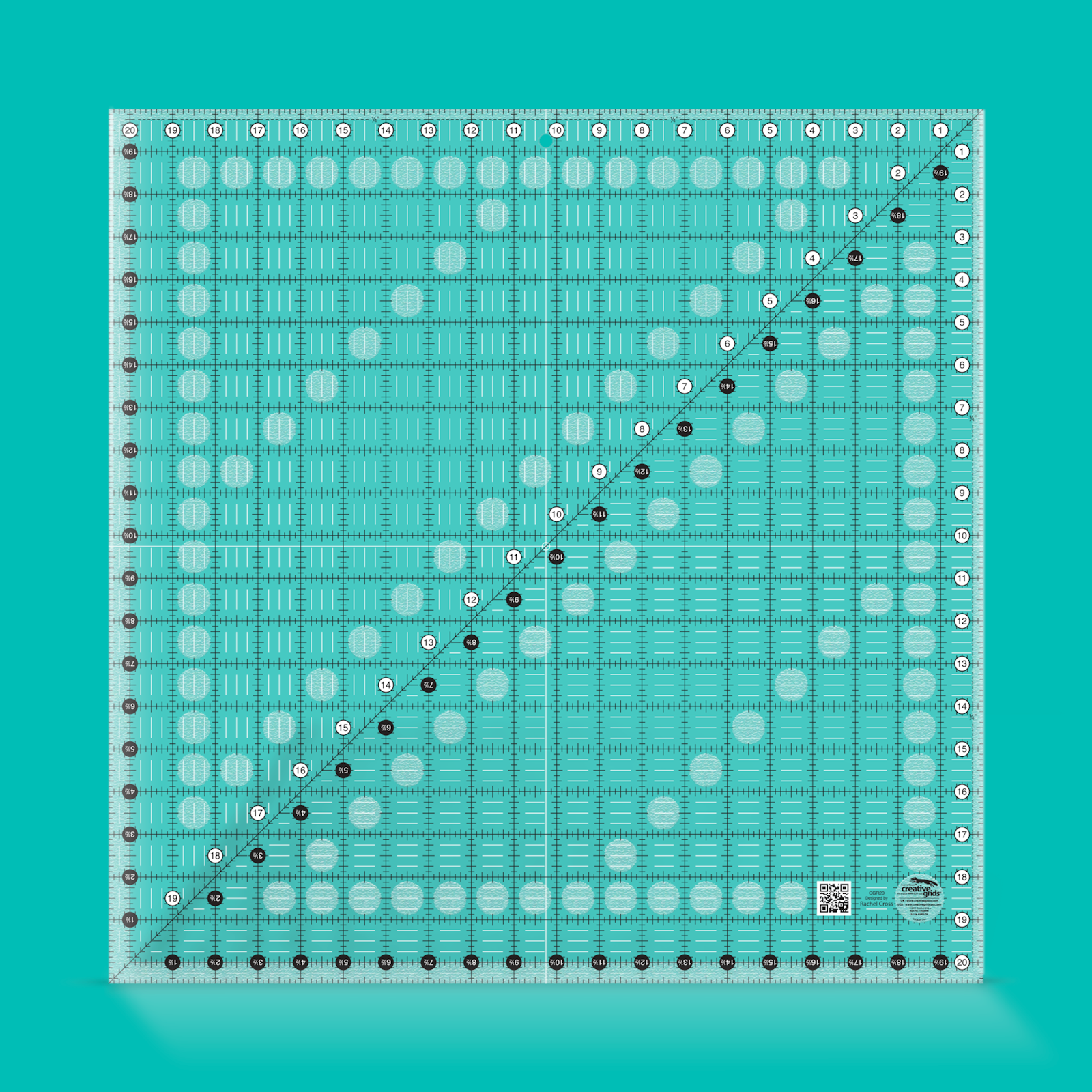 Creative Grids Square Quilt Rulers (Multiple Sizes)