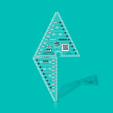 Creative Grids 2 Peaks in 1 Triangle Ruler