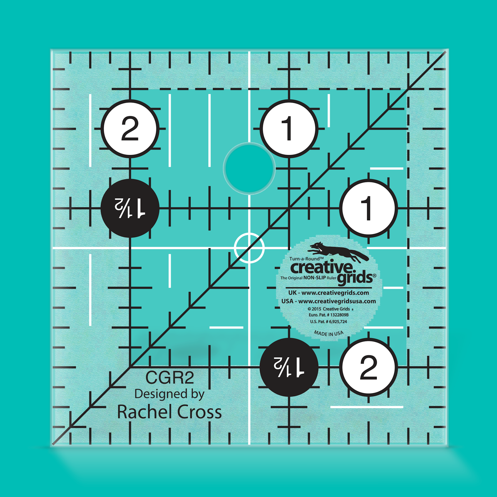 Creative Grids Square Quilt Rulers (Multiple Sizes)