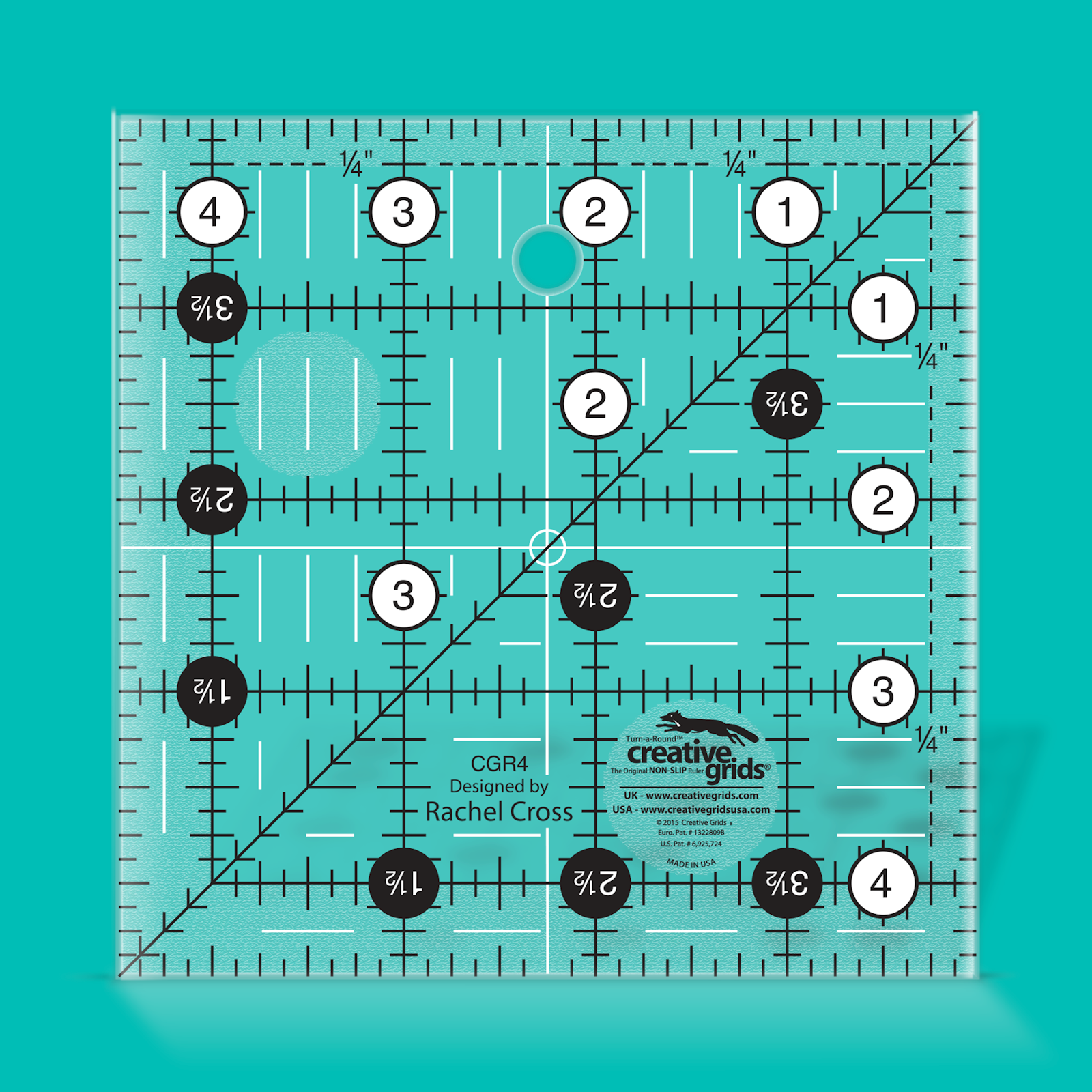 Creative Grids Square Quilt Rulers (Multiple Sizes)