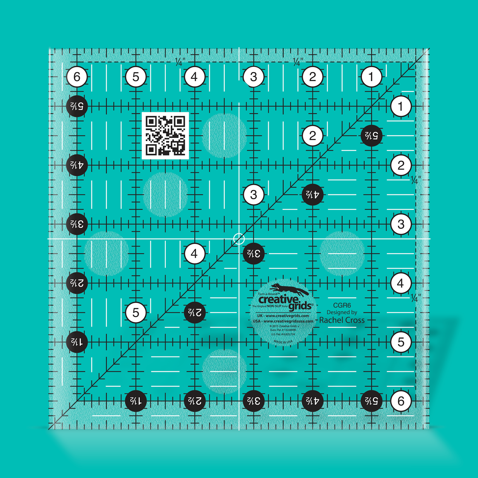 Creative Grids Square Quilt Rulers (Multiple Sizes)