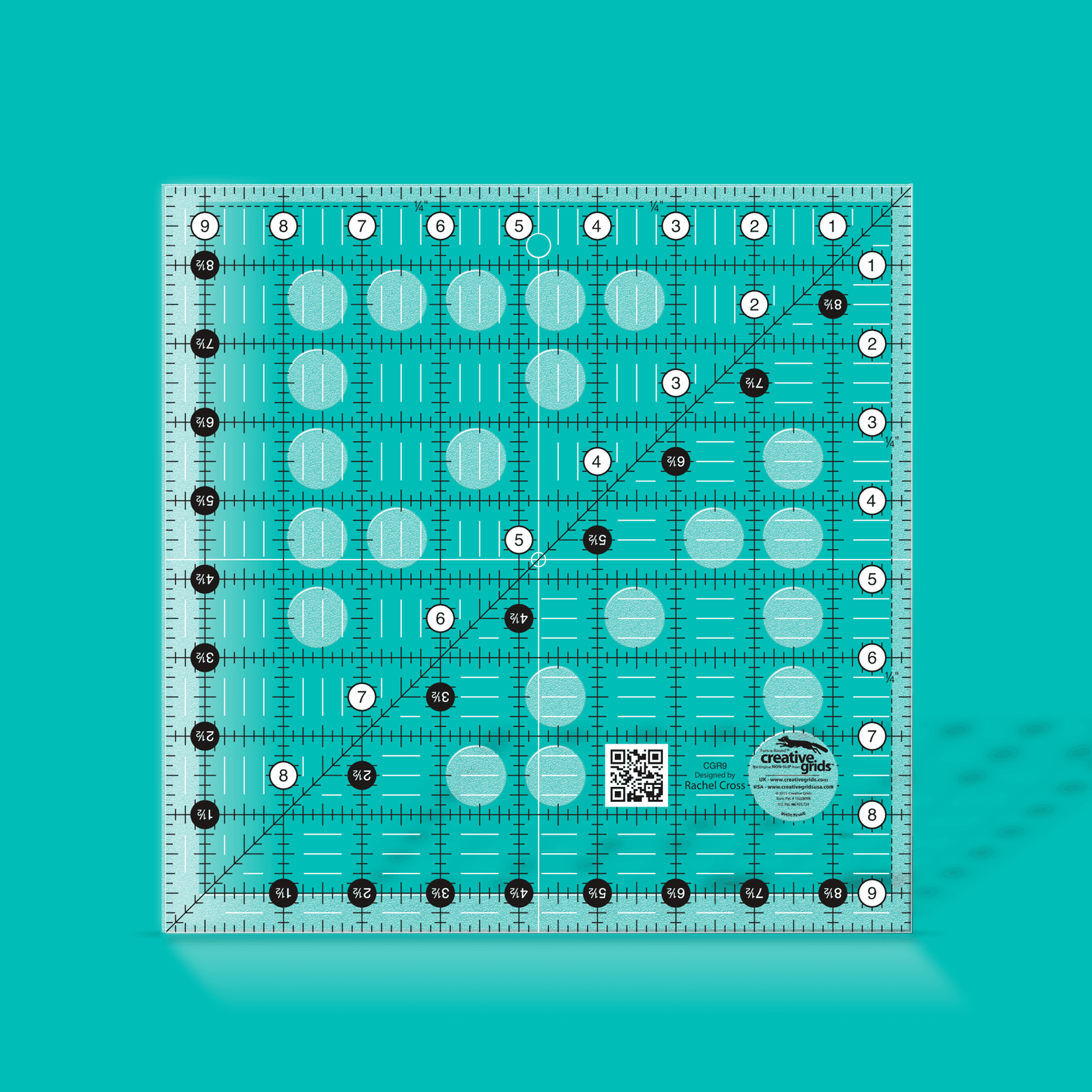 Creative Grids Square Quilt Rulers (Multiple Sizes)