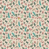 Christmas Berries - Ivory - Christmas Pets Yardage
