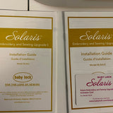 Pre-Loved Baby Lock Solaris Sewing & Embroidery Machine - 1604