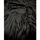 Stitch Nation  - ITALIAN Black VISCOSE/LYCRA KNIT (priced per 1/2 yd)