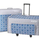 Brother LuminAire 4pc Set Blue/Gray Scroll Trolley