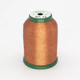 Kingstar Metallic Thread 1000m Spool - Orange (MA-24)