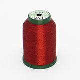 Kingstar Metallic Thread 1000m Spool - Red (MA-4)