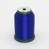 Kingstar Metallic Thread 1000m Spool - Dark Blue (MA-5)