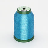 Kingstar Metallic Thread 1000m Spool - Turquoise (MA-6)