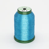 Kingstar Metallic Thread 1000m Spool - Turquoise (MA-6)