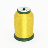 Kingstar Metallic Thread 1000m Spool - Gold (MG-2)