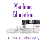 Machine Education - BERNINA Embroidery - Summerville