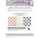 Offset Four Patch - Tucker University Toolbox Blitz Design Sheet Pattern