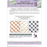 Offset Four Patch - Tucker University Toolbox Blitz Design Sheet