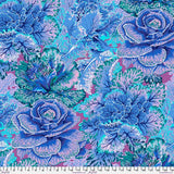 Kaffe Fassett - Curly Kale - Blue - Yardage