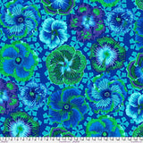Kaffe Fassett - Floating Hibiscus - Blue - Yardage