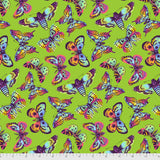 Tula Pink Daydreamer - Butterfly Kisses Avocado - Yardage