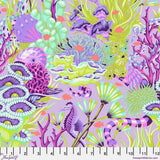 Tula Pink Reef What You Sew - Ultraviolet || Floral Reef Yardage
