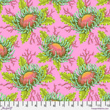 Tula Pink Friends & Anemones - Coralline || Floral Reef Yardage
