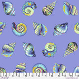 Tula Pink Lil Shelly - Marine || Floral Reef Yardage