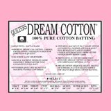 Quilters Dream: 100% Cotton - White - Select: Mid Loft Batting