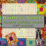Quilters Select Square Quilting Rulers (1/2" #'s)