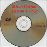Stitch Nation: Fit 2 Stitch LESSON #1 - TAKE HOME CD