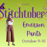 Stitchtober - Emerson Pants (2 Day Course) - Summerville (old)