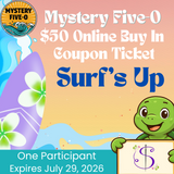 M50: #4 Surf's Up $50 Buy In Coupon Ticket
