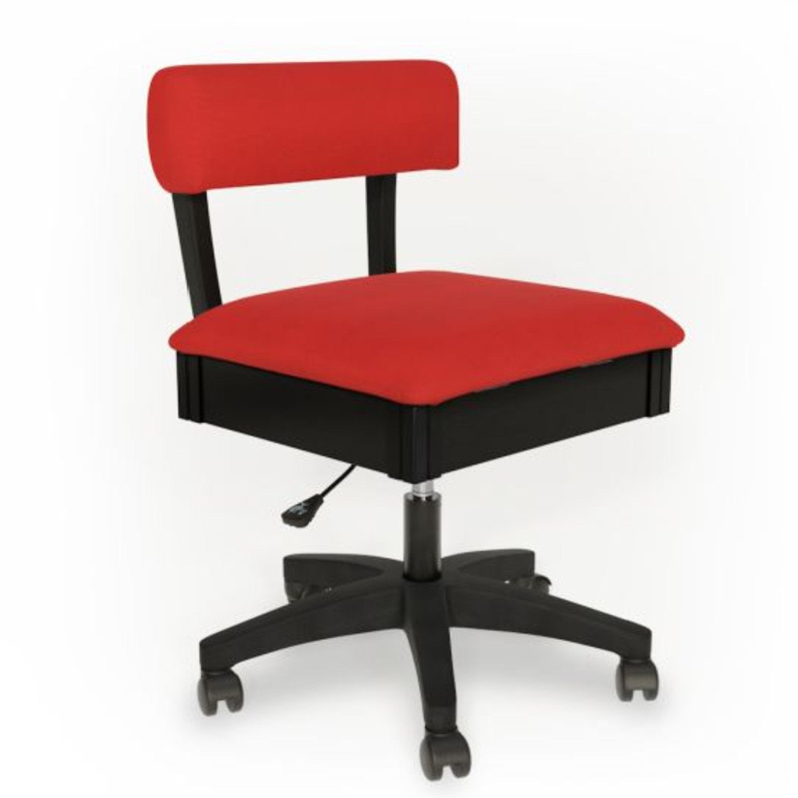 ARROW Hydraulic Chair in Solid Fabrics
