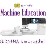Machine Education - BERNINA Embroidery - Summerville