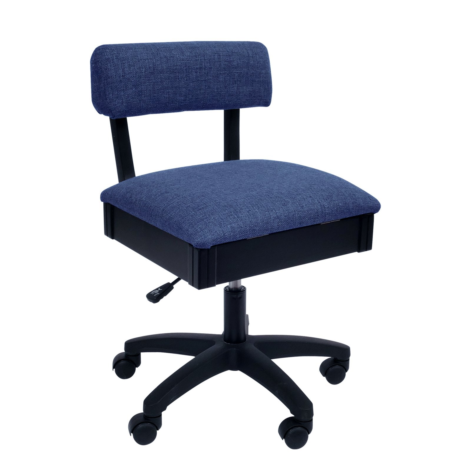 ARROW Hydraulic Chair in Solid Fabrics