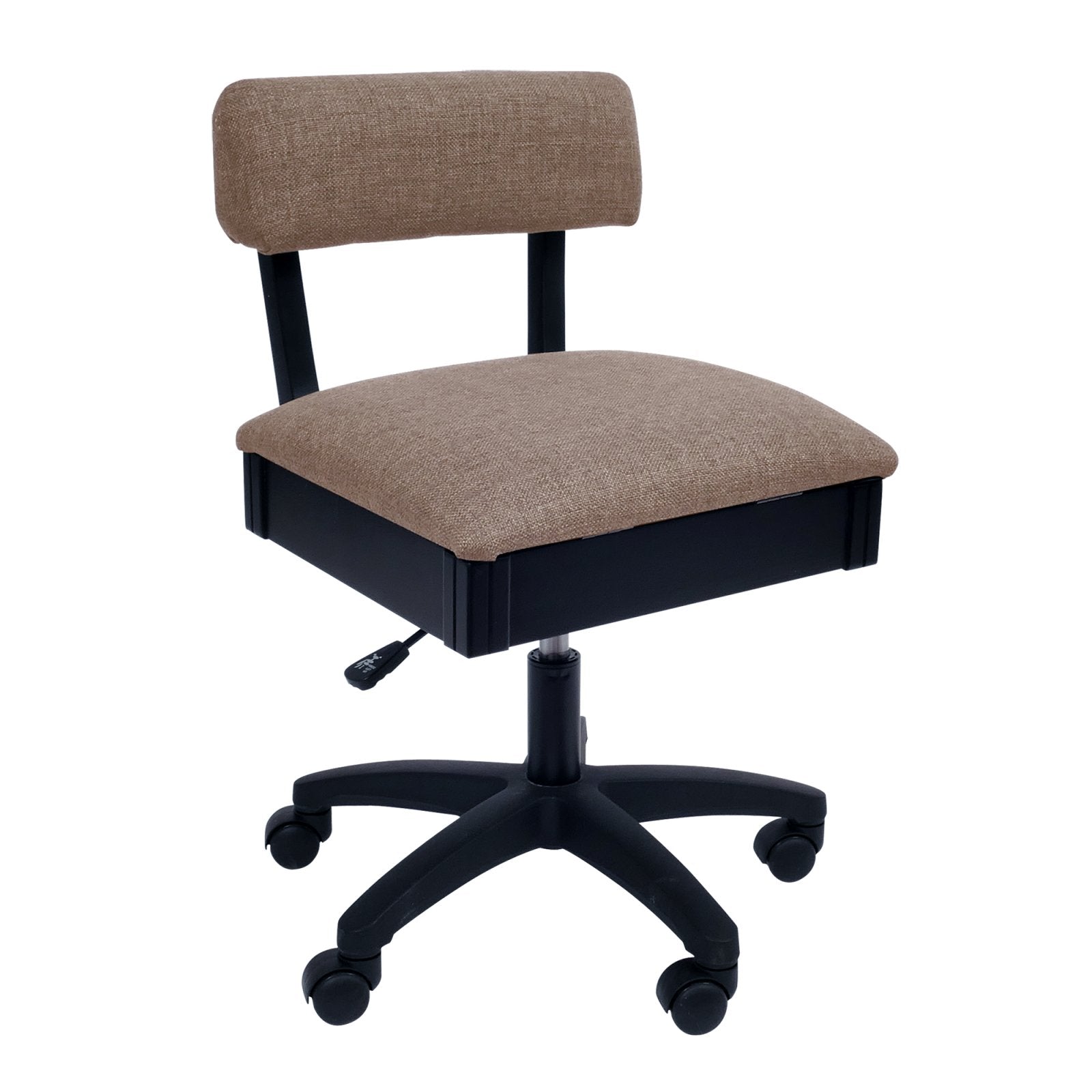 ARROW Hydraulic Chair in Solid Fabrics