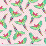 Tula Pink Daydreamer - Macaw Ya Later Dragonfruit - Yardage